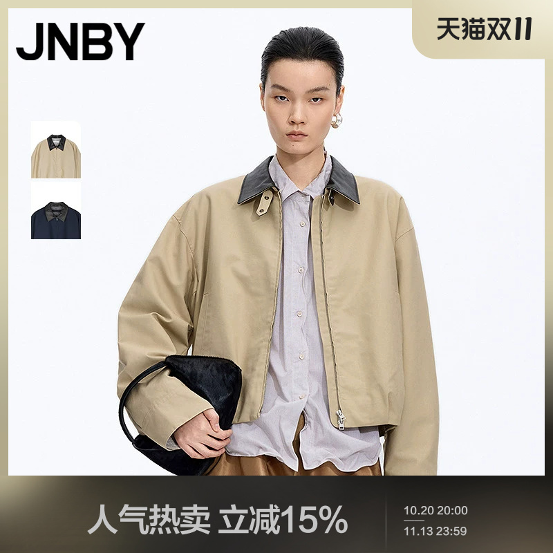 [Same Style as in Shopping Malls] Jnby/Jiangnan Cloth 26 Autumn New Product Women's Jacket Barn Style Short Coat 5Q9613040