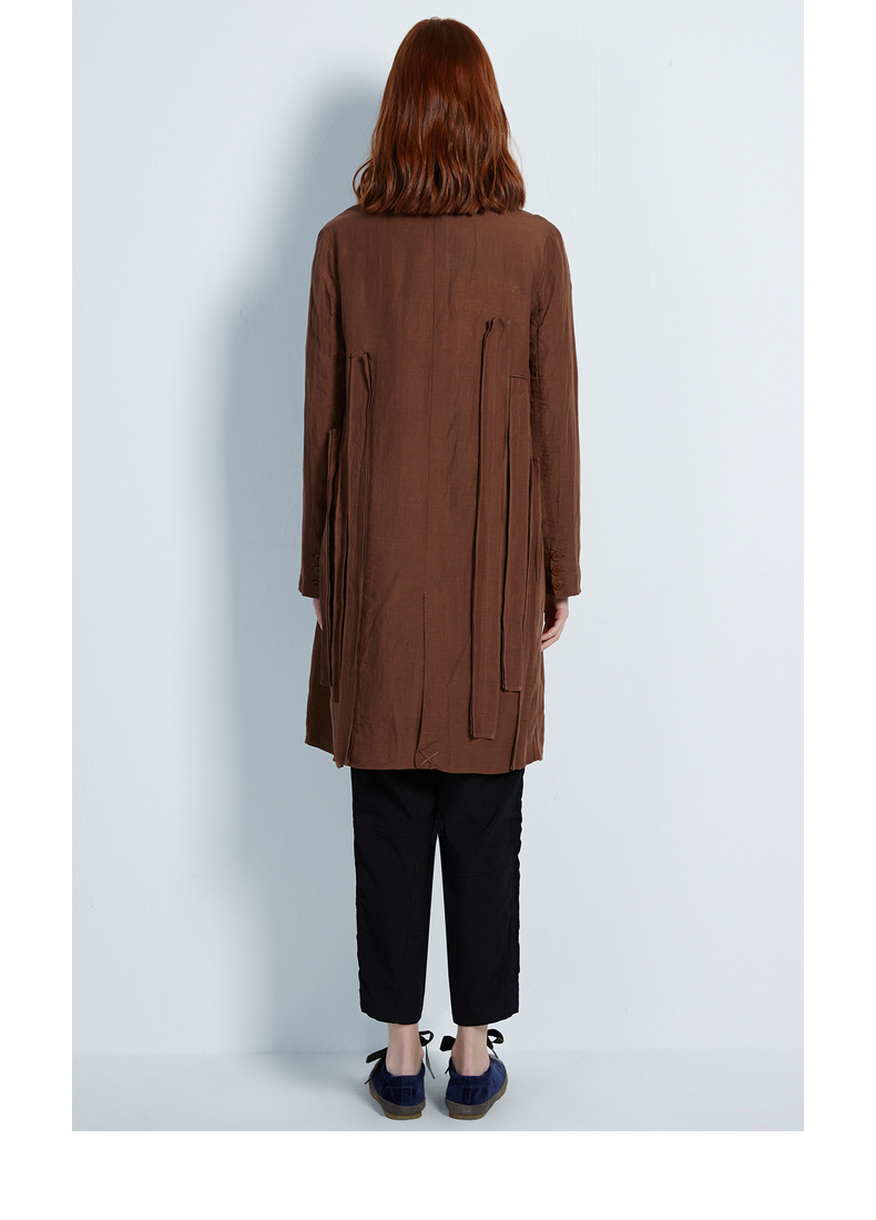 Trench pour femme JNBY     en Chanvre - Ref 3226469 Image 18