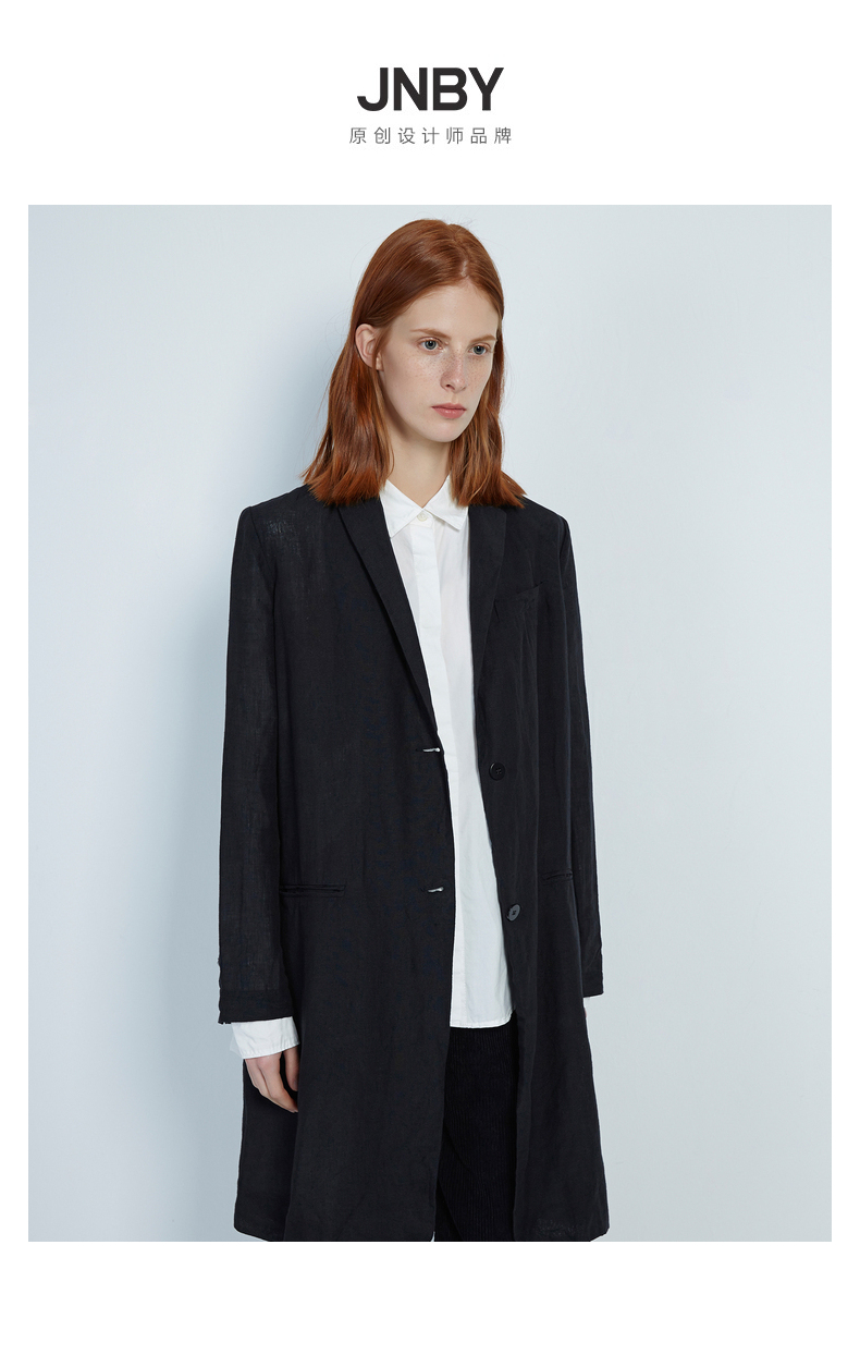 Trench pour femme JNBY     en Chanvre - Ref 3226469 Image 7