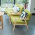 Bàn ăn ba ghế sofa ngoài trời giải trí ghế nội thất bộ phận bán hàng thanh lười biếng cộng đồng - FnB Furniture FnB Furniture