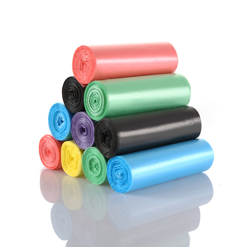 Point Break Garbage Bag plastic bag Sub-draw rope Colour Home Cuisine sorting garbage bags thickened with pull-up rope