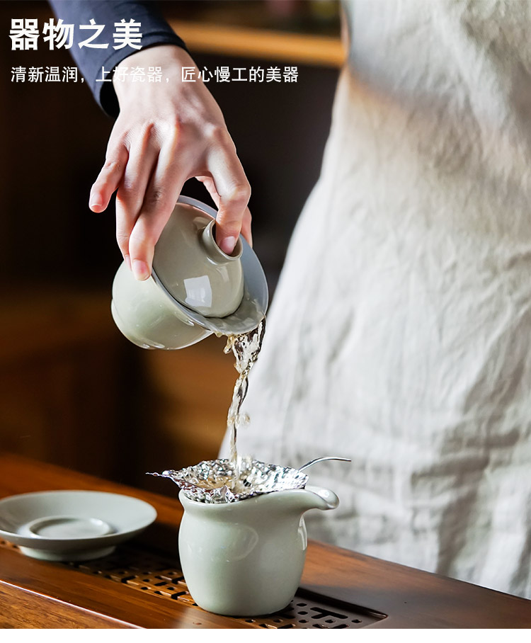 Tea set household iron tyres with silver restoring ancient ways of a complete set of high - end gift kung fu Tea silver cup teapot