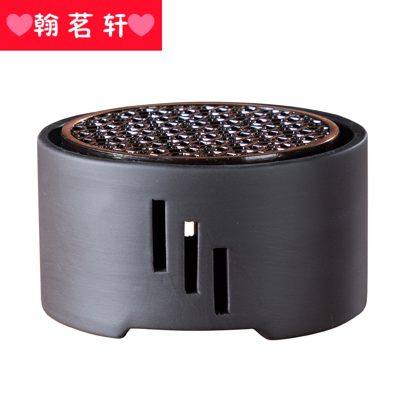 Japanese based idea for household ceramic tea pot heating temperature heating base tea, kungfu tea taking with zero metal pad