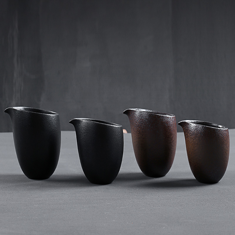 Coarse pottery Japanese manual points more tea ware fair keller heat resistant ceramic and glass) in hand large tea sea