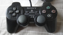PS2 originally fitted with a black through handle