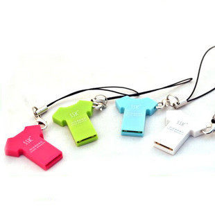 SSK BIAO KING T-SHIRT SPECIAL MINI CARD READER 052 TF MICRO SD SMALL CARD CAR CARD READER