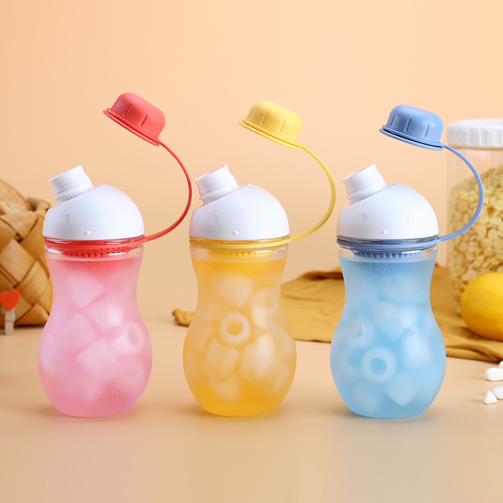 Music Buckle Music Buckle Mini Cute Snowman Cup Portable Children Plastic Water Cup at any time cup portable water glass with strainer