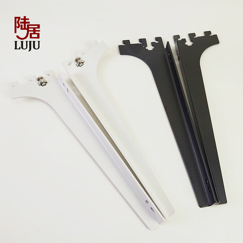 Laminate support jewelry store clothing store A-pillar accessories removable shelf bracket white clapboard bracket shelf tray