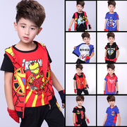 2020 mới 4 Summer Outfit 5 trai 6 Kids 7 Altman 8 Iron Man Quần áo 9 Sets 10 năm 11.