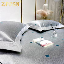 Italy ZPPSN mat 1 8 meters summer washable folding soft ice silk mat three-piece double kit