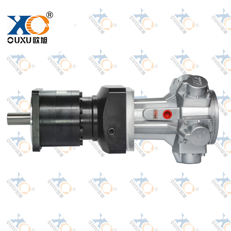 QMH050A 075100-cylinder piston-type pneumatic motor-matched planetary reducer high-power high-torque