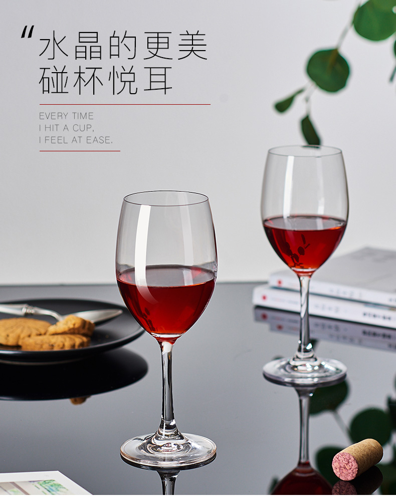 Giá để ly rượu lộn ngược đặt nhà sang trọng decanter Châu Âu lớn 6 Gói rượu cốc pha lê 2 - Rượu vang giá đựng rượu