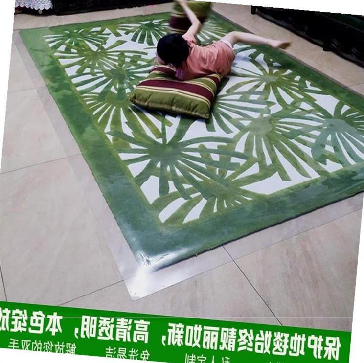 Carpet protective film transparent ultra-thin plastic mat into the door pvc household wipeable waterproof non-slip living room mat