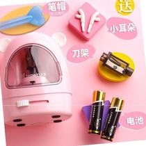 Electric pen stripping machine automatic pencil sharpener automatic charging pen knife simple multi-function student cute pencil sharpener