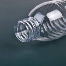 Creative new style transparent plastic bottle food grade disposable mineral water empty bottle beverage liquor barrel hip flask