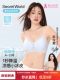 Secretworld Thin Strap Bra for Women with Small Busts, Summer Thin Style, Cool and Breathable, Invisible and Seamless, Side Breast Support Bra