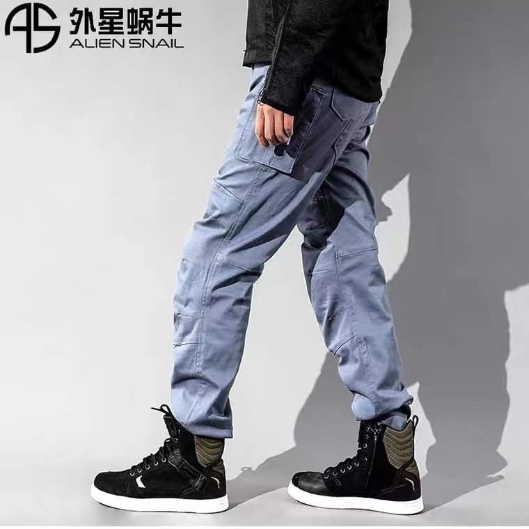 ALIEN SNAIL Alien snail element slow rebound infinitely adjustable knee pads summer ventilation clear cycling pants