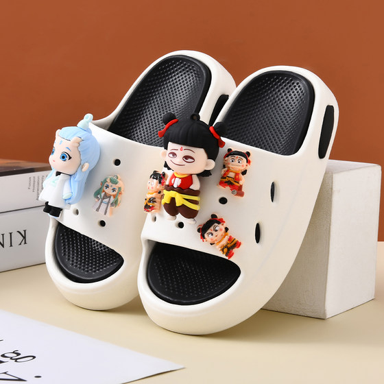 儿童拖鞋男童夏季新款室内防滑软底宝宝凉拖鞋女童居家踩屎感洗澡