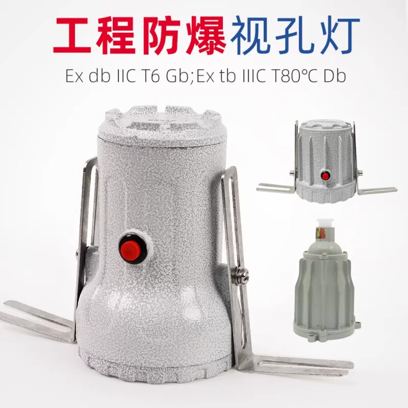 Led Explosion-Proof Sight Hole Light Bsd Reactor Sight Glass Light Closed Container Searchlight Explosion-Proof Lighting Internal Sight Light