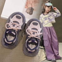 Летняя спортивная обувь, детские дышащие летние туфли, подходит для подростков