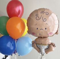 Welcome Baby Shower welcomes newborns to celebrate party cartoon aluminum film balloons