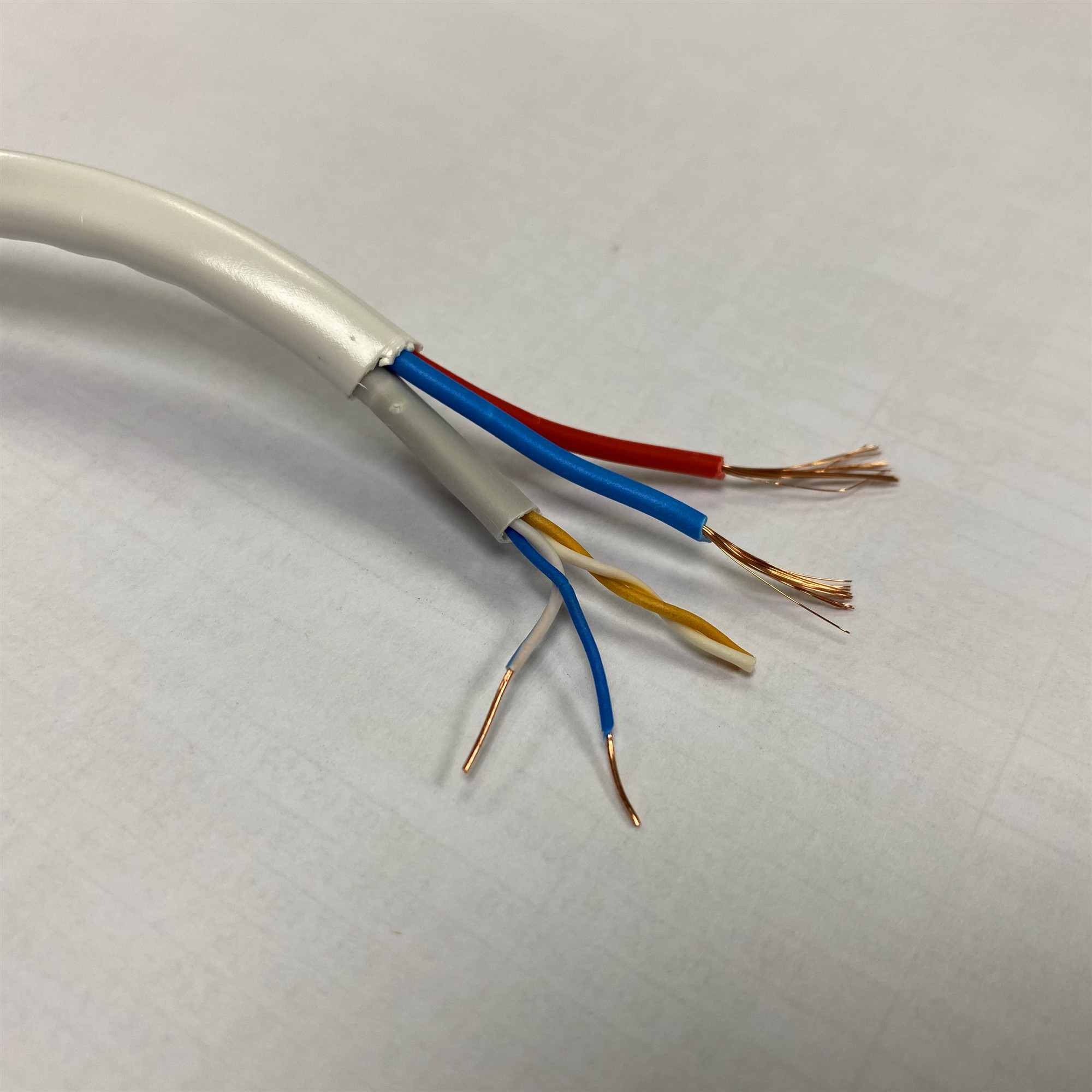 Room intranet route with power integrated line 4 core 8 core twisted pair wire Internet monitoring integrated line 300 m