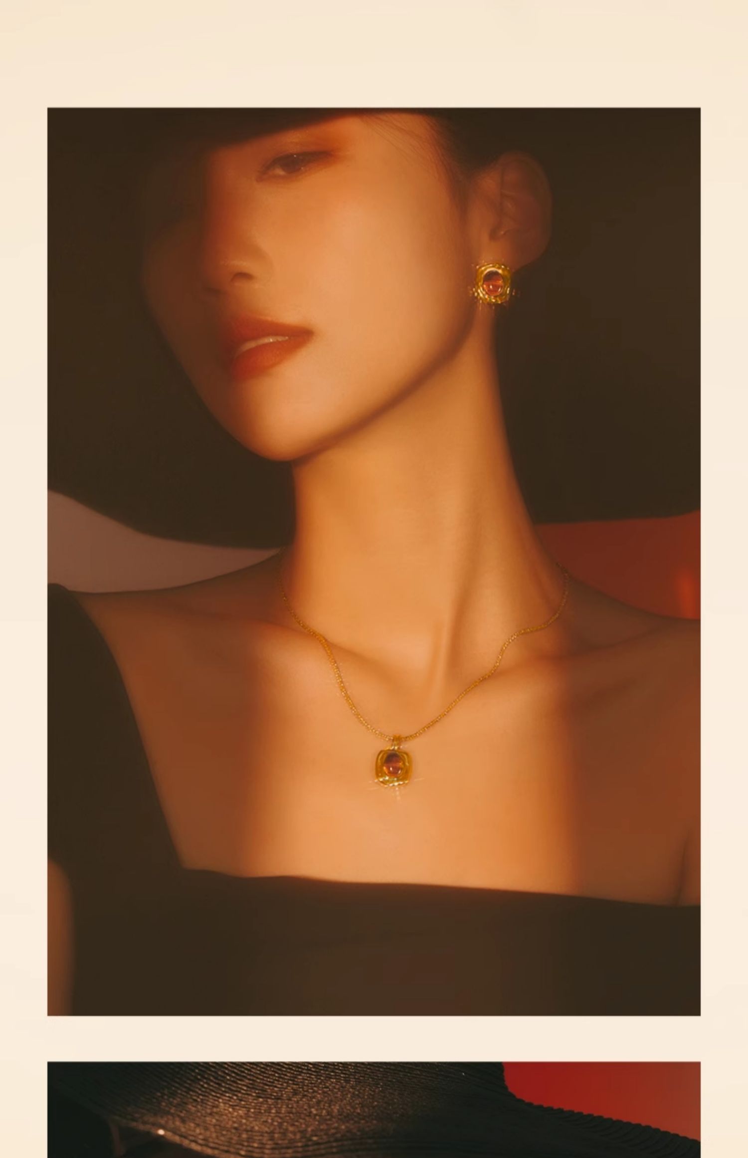 周大生旗下 Design Circles 设界 美拉德渐变虎眼石小众颈链 多重优惠折后¥113包邮 淘金币可抵扣15元