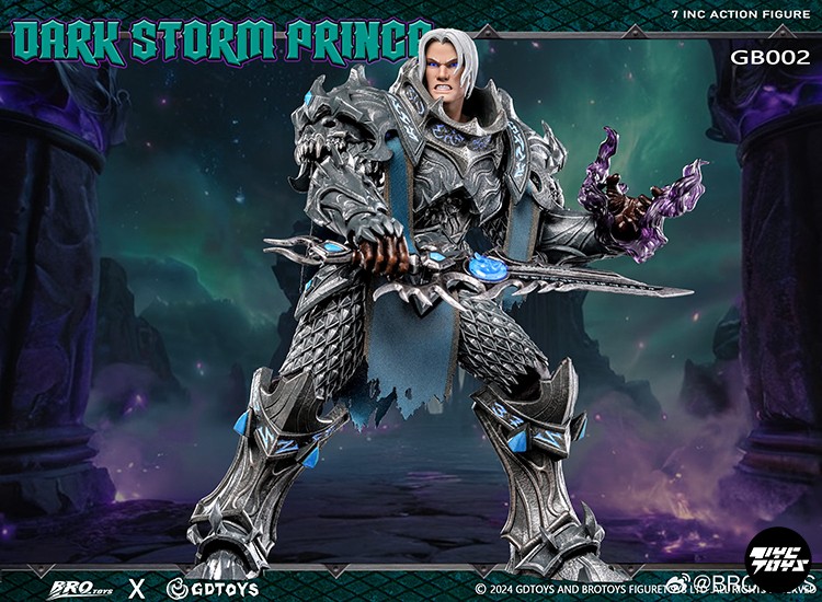 In Stock GDTOYS x BROTOYS GB002 Warcraft Dark Storm Prince 7