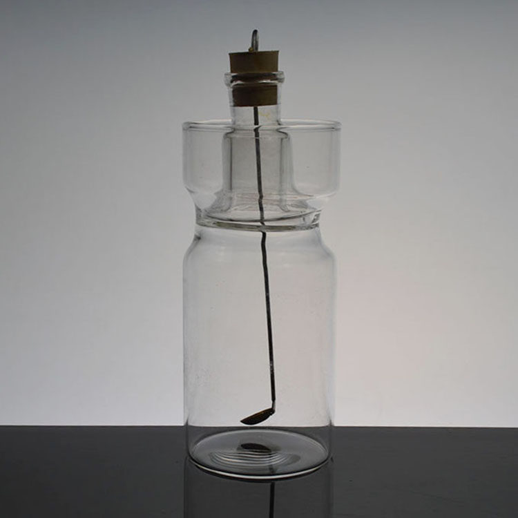 Liquid seal detox gas collection cylinder 250ml glass instrument teaching instrument experimental equipment chemical experiment instrument