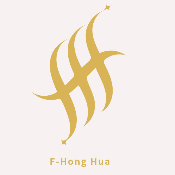 鸿华范服装店的LOGO