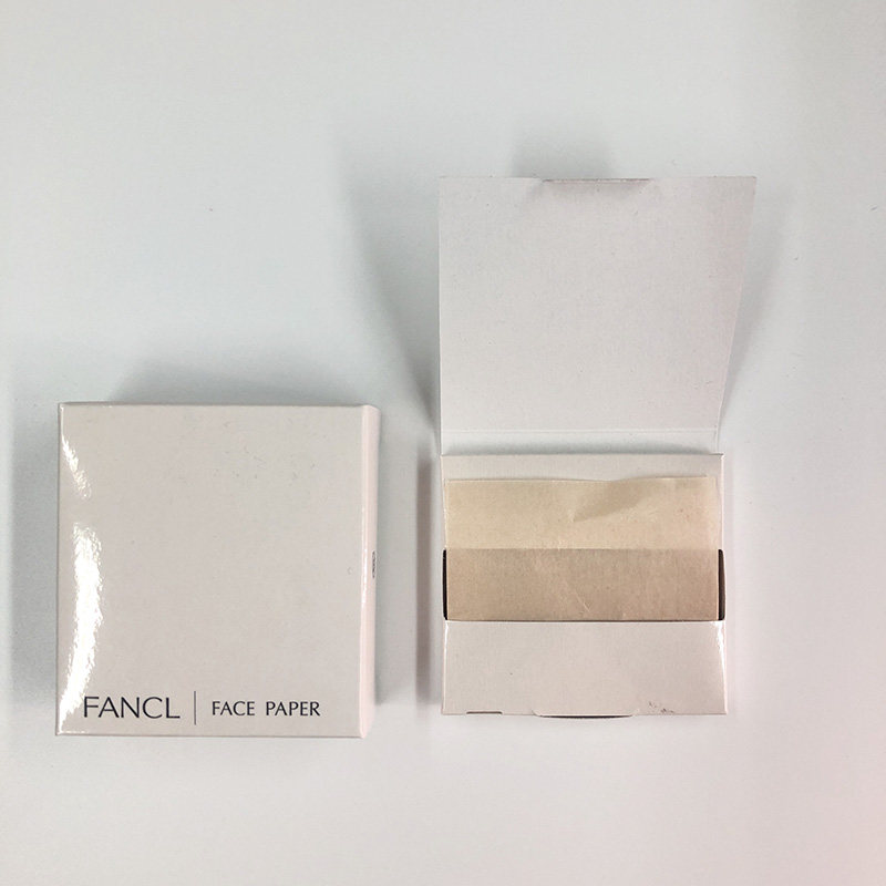 Japan's Fancl oil-absorbing paper natural hemp without adding Fangco facial oil control cleaning pores men and women oil-absorbing paper