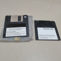 SYSTEM DISK MOUSE TRACK BALL Installation floppy disk 2 discs