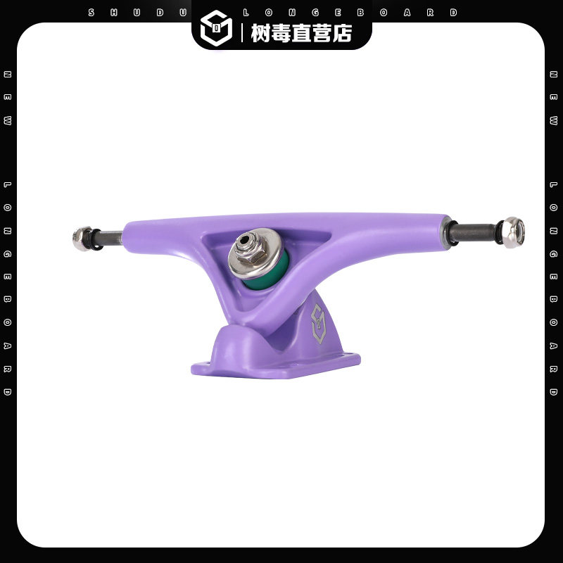 Tree poison long board b-all hollow bracket bridge dance board with flat flower bridge large novice veteran carving