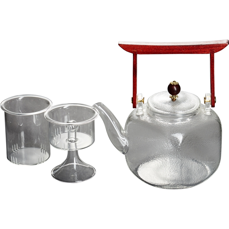 XUANYU/hin reputation ceramic glass steaming tea, black tea boiling pot heat - resisting filtering kung fu tea kettle
