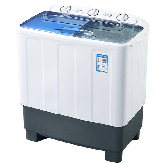 Zhigao washing machine semi-automatic household double barrel parallel bar 8.5 kg large capacity full wave wheel mini small dry