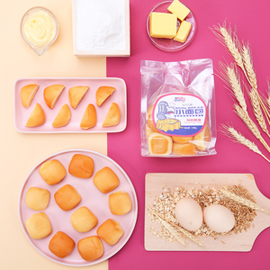 海盐黄油一口小面包540g