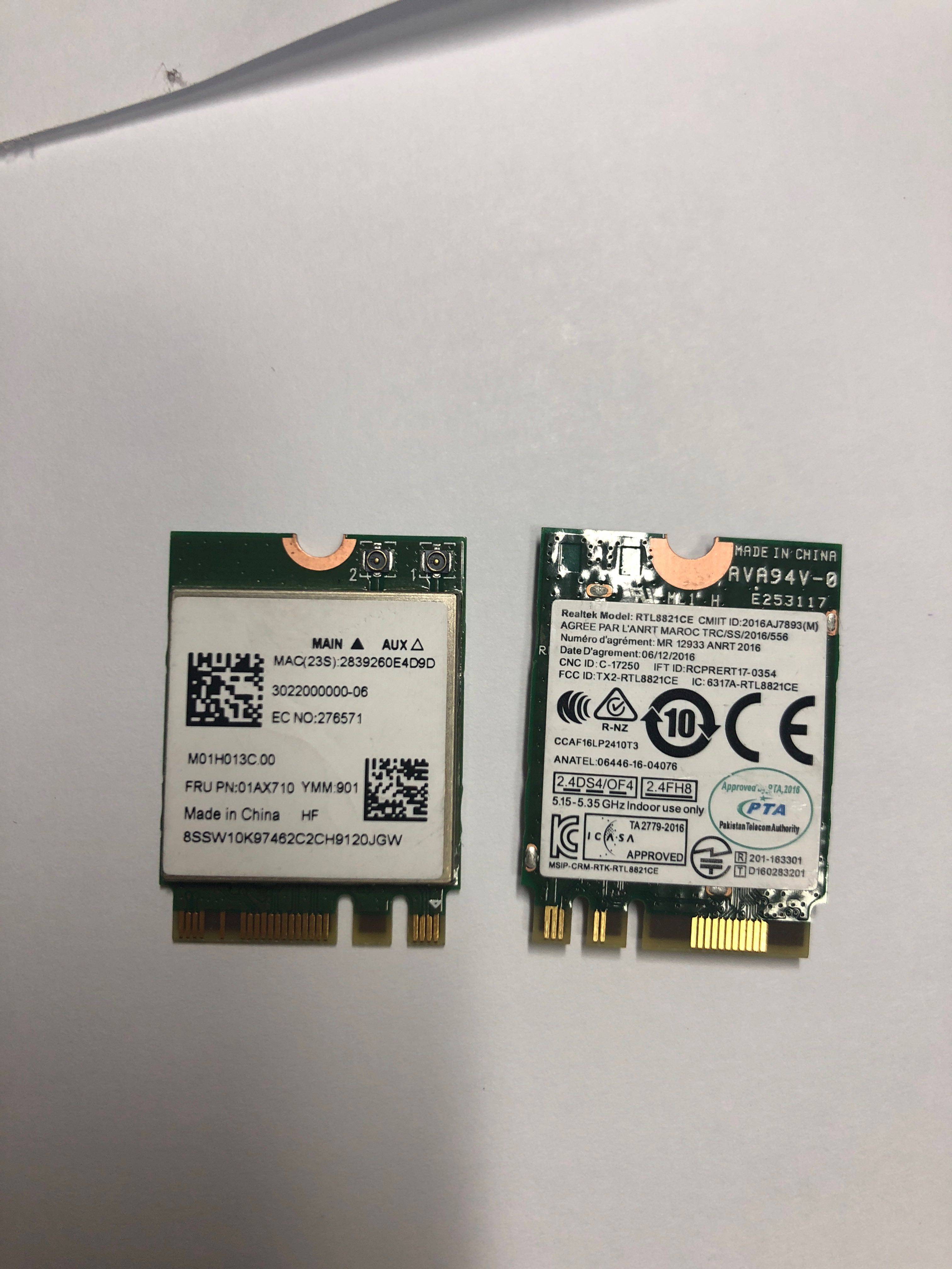 Suitable for Lenovo E470 E470c AC wireless network card 8821CE 01AX710 SW10K97462