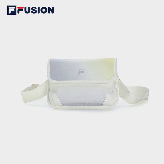 FILAFUSION 휠라 트렌디 브랜드 커플 숄더백 여성 가방 멋쟁이 베이비 숄더백 스포츠 남성 가방 작은 가방