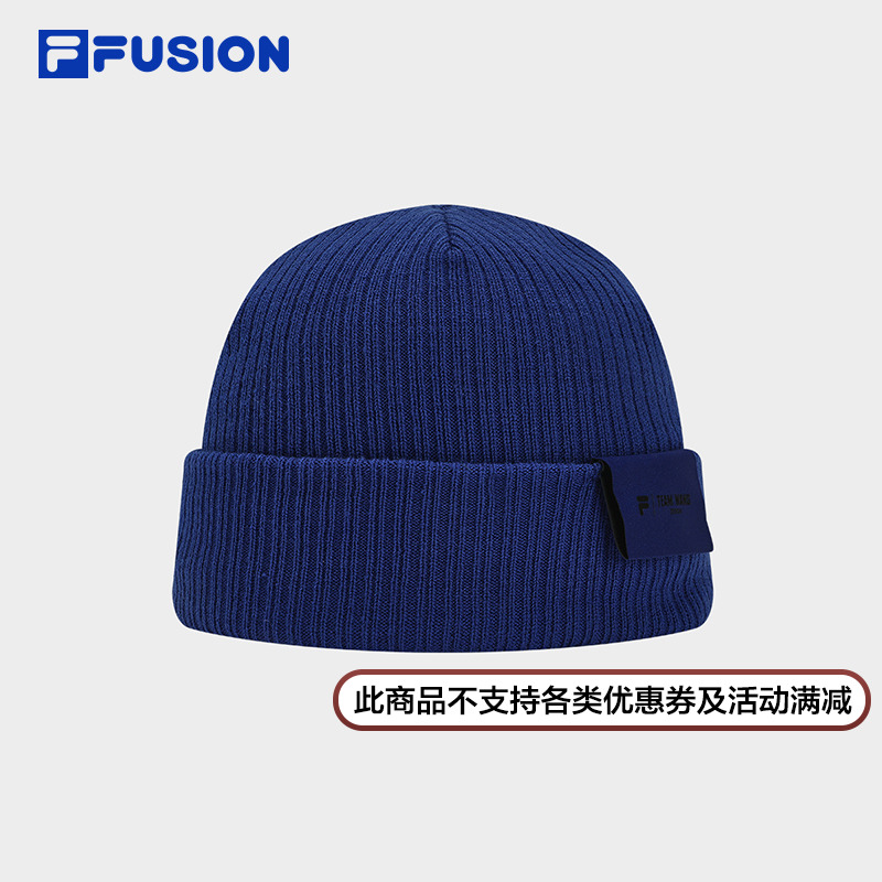 FILAFUSION xTEAM WANG design joint Filotide card lovers knit cap Winter wool cap-Taobao