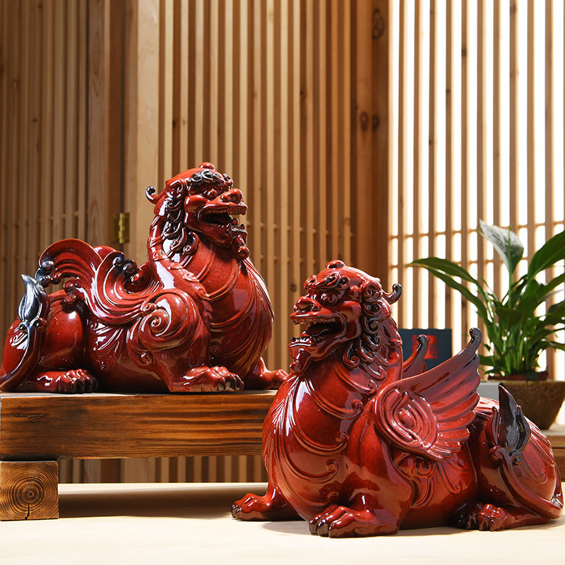 Zeng Guoqing Fairs House of the Town Residence with Swaying Pieces A Pair of the Apartments Business Opening Craft Gifts of the Shops Company of the Office Store Company