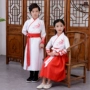 Chàng trai Hanfu Trang phục mùa hè Nữ Nghiên cứu Quốc gia Trang phục Học sinh Quy tắc Hiển thị Trang phục Trẻ em - Trang phục đồ đẹp cho bé gái