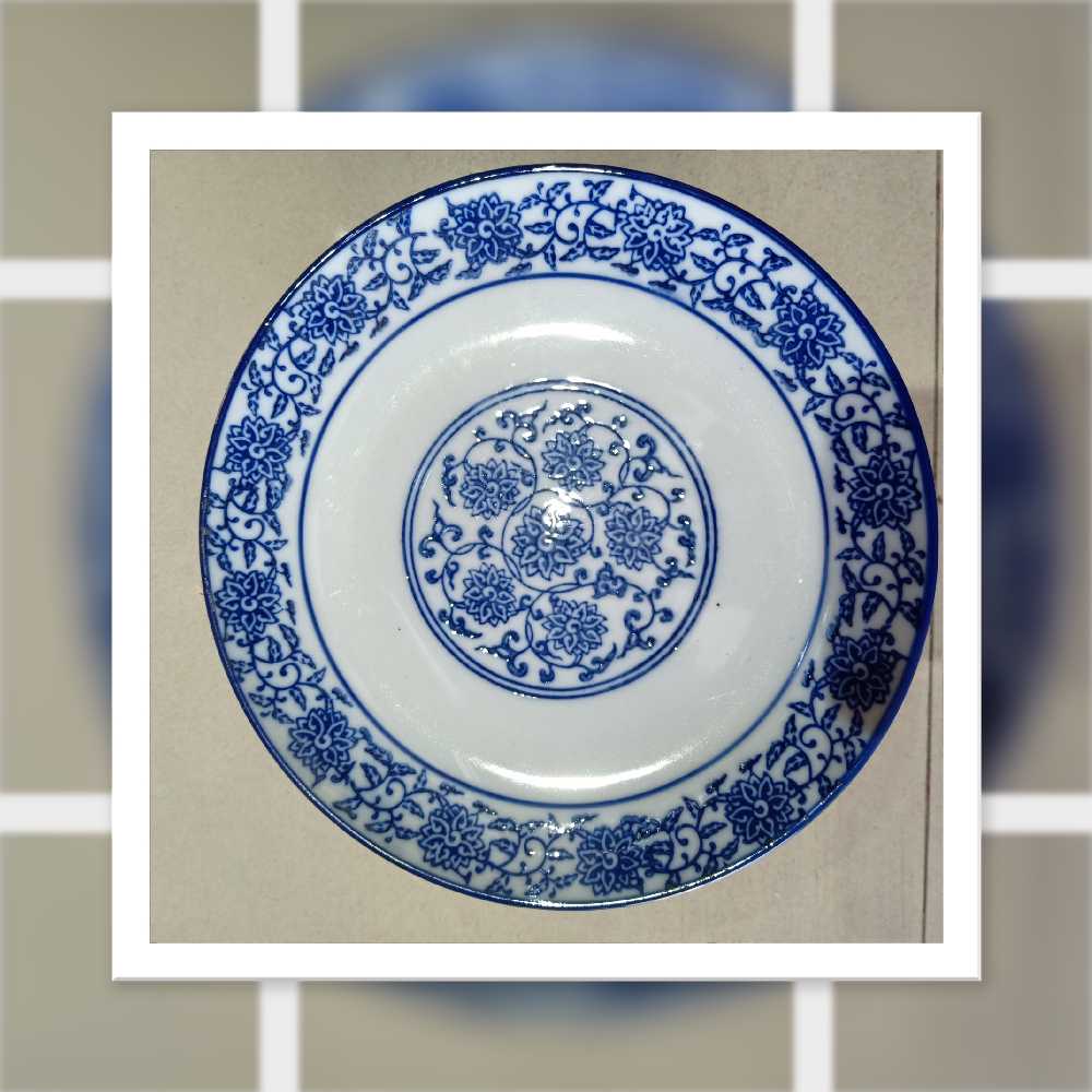 Ltd. hotel blue and white porcelain FanPan flat light disk 5 to 18 inches round deep dish hotel tableware porcelain plate