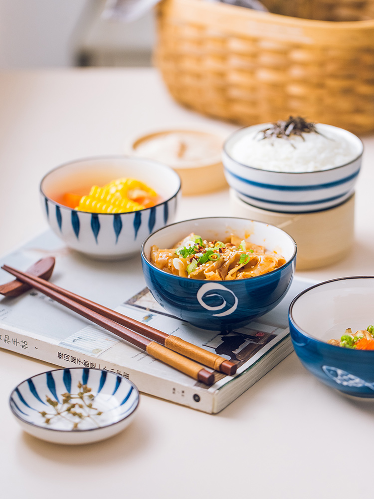 Hand glaze ceramic under western Japanese dish steak disc son home plate tableware color plate of Chinese network during the quotation disc