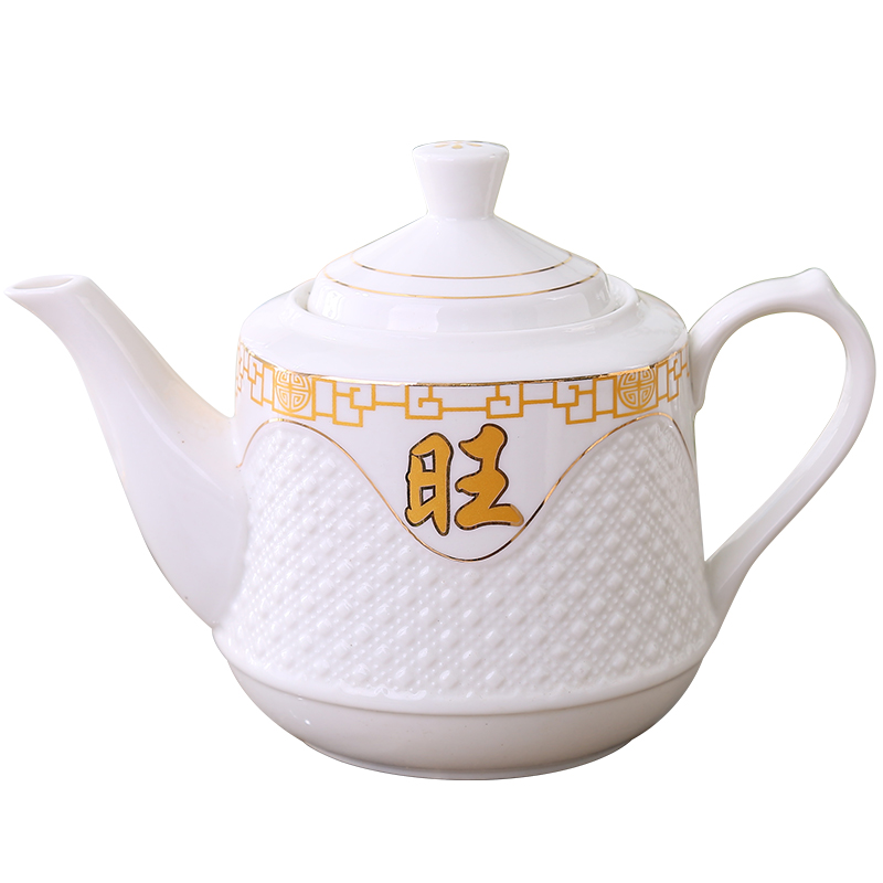 Cold ceramic tea set filter kettle teapot large capacity of single pot 1 to 2 litres of high - temperature household package mail the teapot