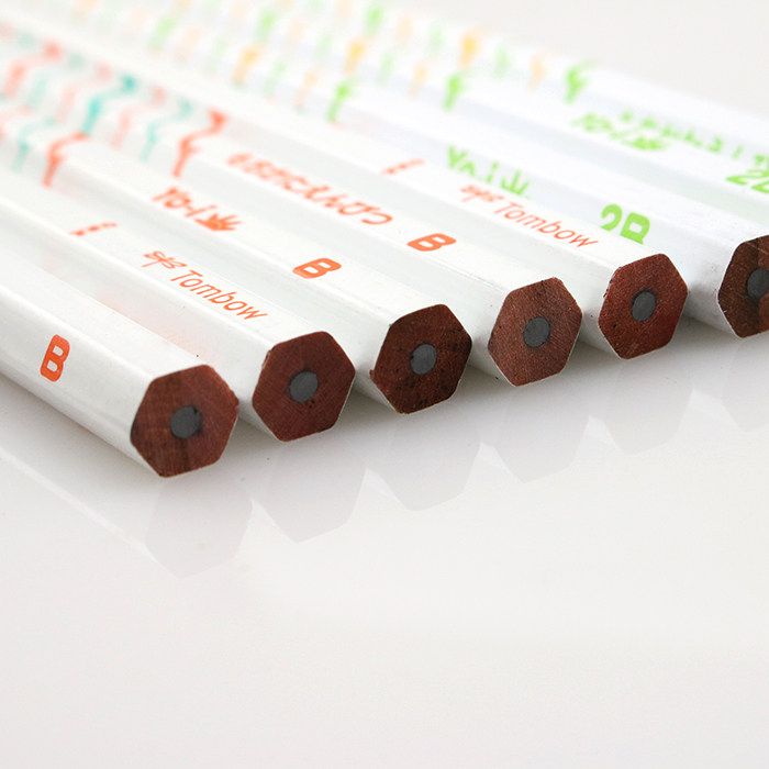 Japanese dragonfly hexagonal wooden pencil guiding grip pen with flower pattern pencil practising word pencil letdown 12 only-Taobao