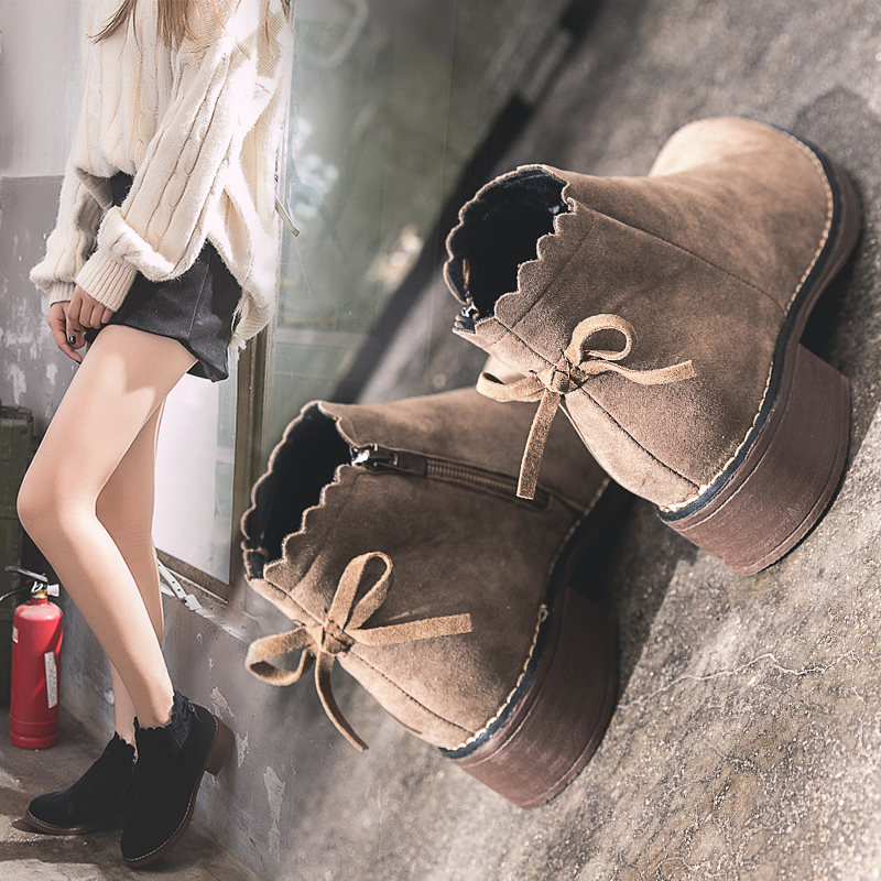 Bottes mi-saison femme - Ref 3250918 Image 1
