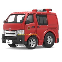 TINY MicroPictures TINYQ Series Mini Sea Lion Hong Kong Fire HKP Alloy Back Force Q Car