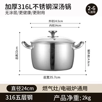 24 см. Более толстый костюм для покрытия [316L Медицинская сталь]