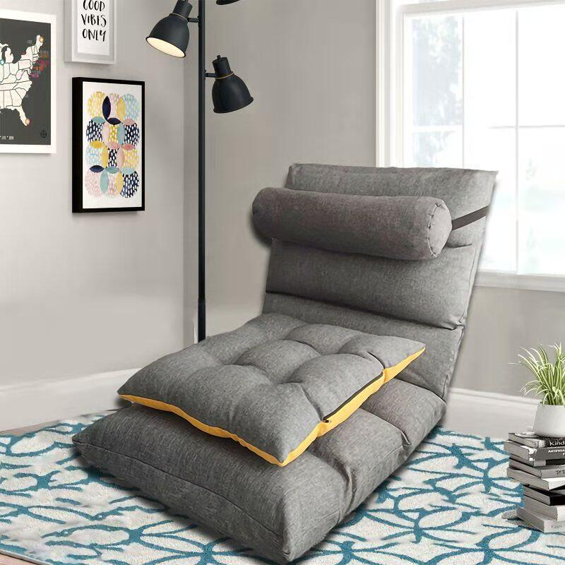Floor tatami cushion floor back lazy sofa living room Japanese futon bay window carpet tatami