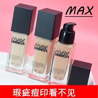 Maxdonas silky dưỡng ẩm dạng lỏng kem nền che khuyết điểm cô lập lâu trôi phấn nước sunisa thật và giả